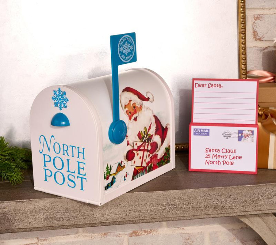 Mr. Christmas Santa'S Enchanted Mailbox with Stationery