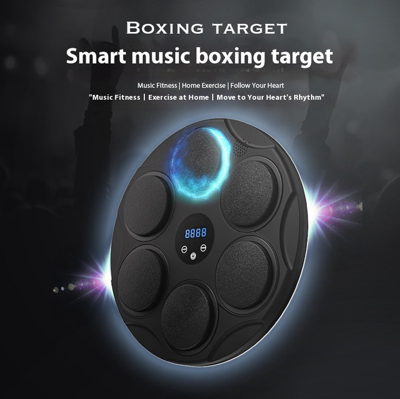 Smart Bluetooth Boxing Reflex Target – Home Fitness Reaction Trainer with LED Lights