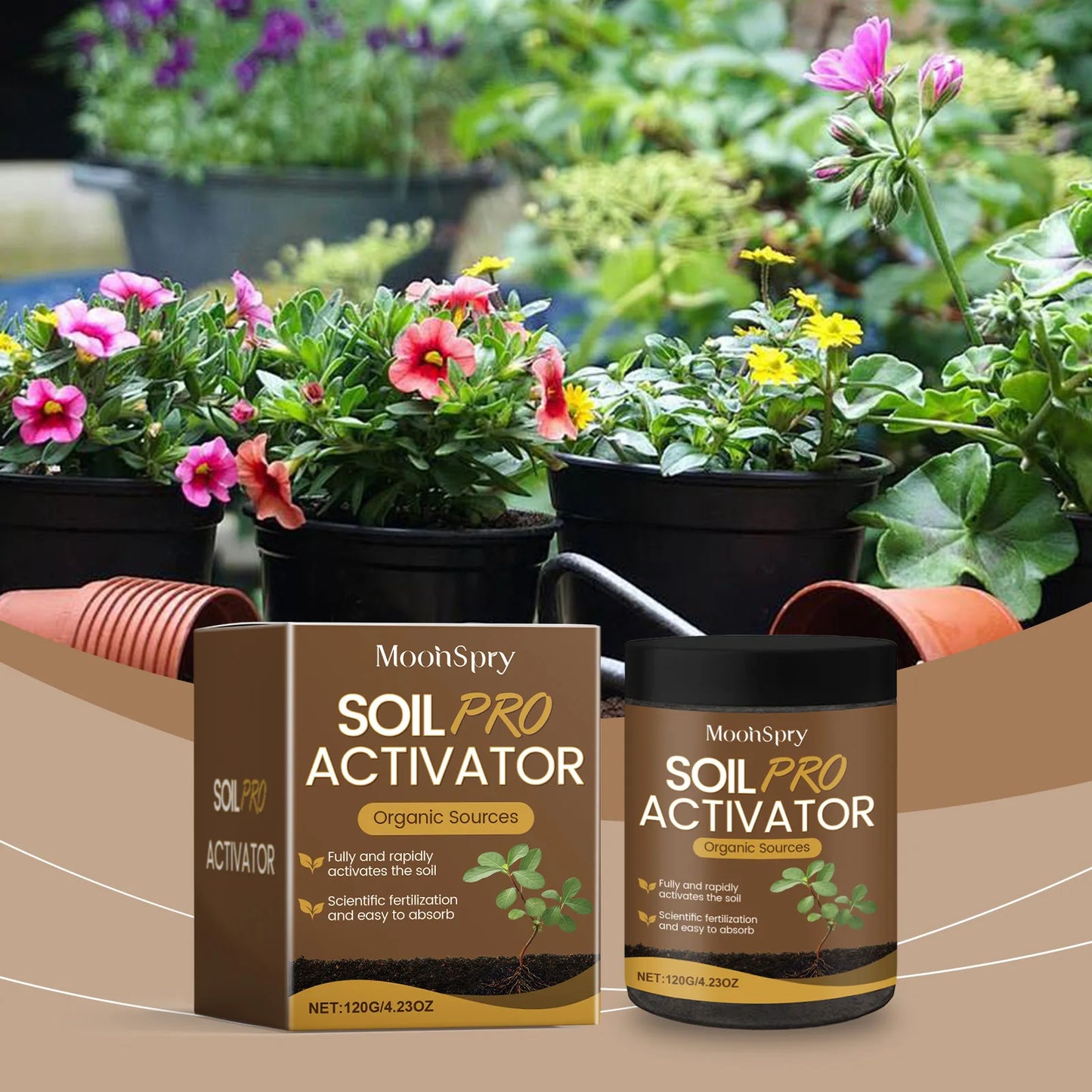 Soil Activators Effectively Improving Soil Structure Enhance Water Retention Promoting Plant Growth Fast Rooting Powder
