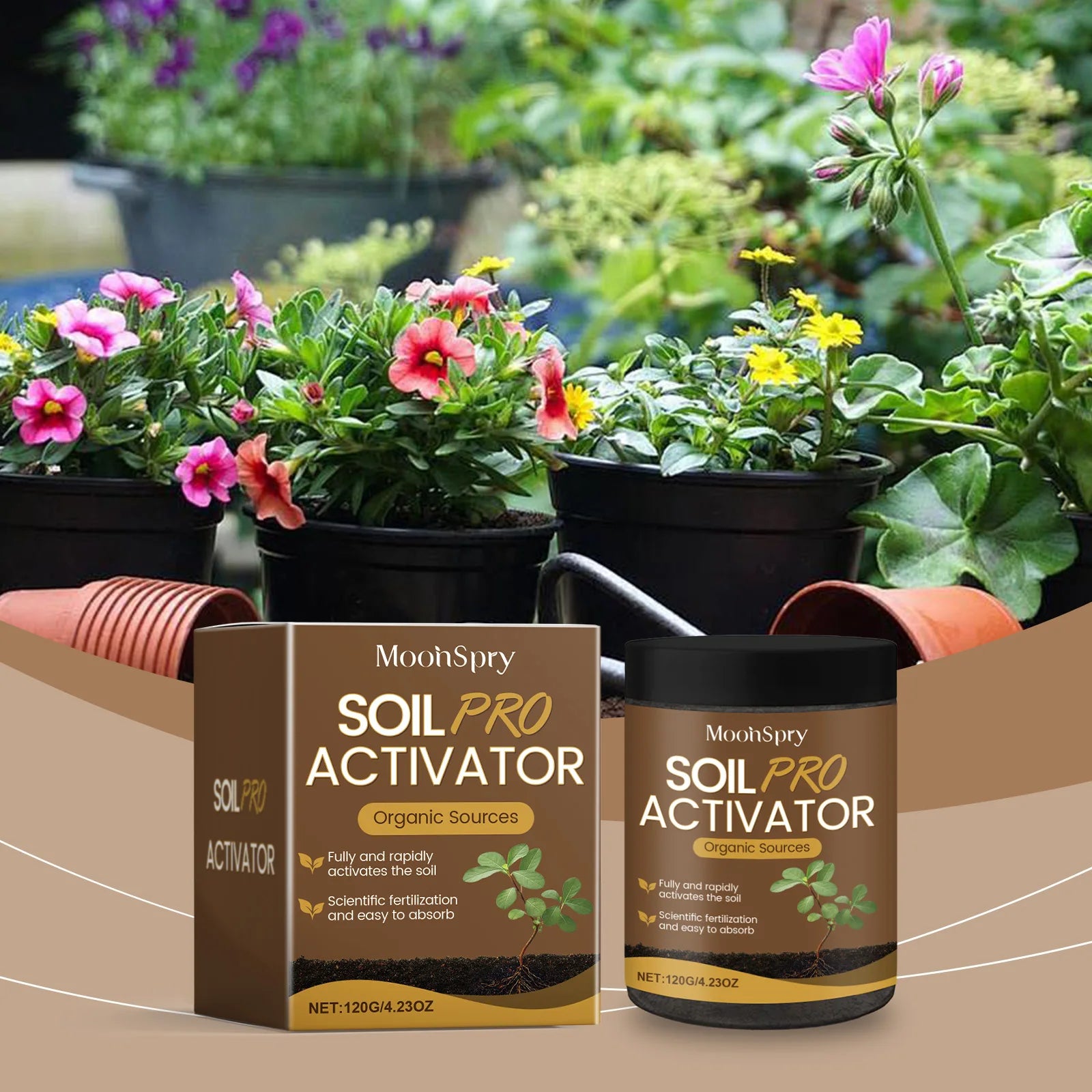 Soil Activators Effectively Improving Soil Structure Enhance Water Retention Promoting Plant Growth Fast Rooting Powder