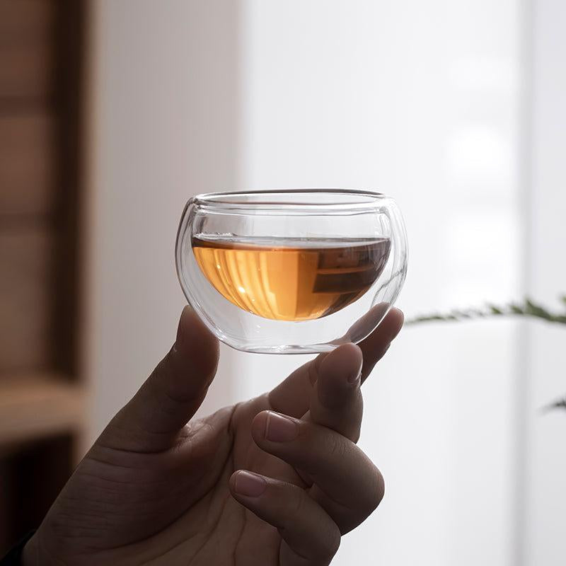 Double-Walled Glass Tea Cups