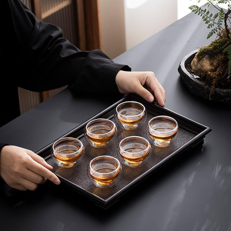 Double-Walled Glass Tea Cups