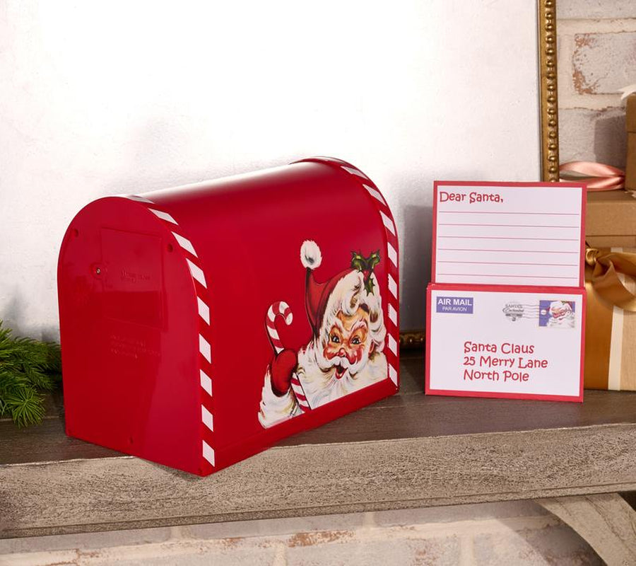 Mr. Christmas Santa'S Enchanted Mailbox with Stationery