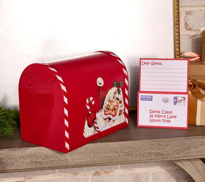 Mr. Christmas Santa'S Enchanted Mailbox with Stationery
